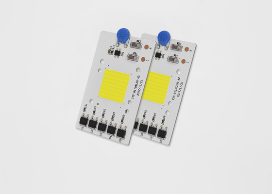 30W 50W AC LED Module 220V AC ไดรเวอร์ชิปพลิกในคณะกรรมการ 3000K 6000K