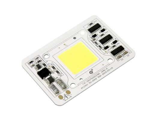 การเจริญเติบโตของไฟ AC LED Module สูง PPFD D5070 220V 50W COB LED Chip